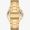 Oversized Lennox Gold-Tone Watch Oversized Lennox Gold-Tone Watch