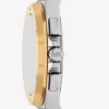 Oversized Lennox Two-Tone Watch Oversized Lennox Two-Tone Watch