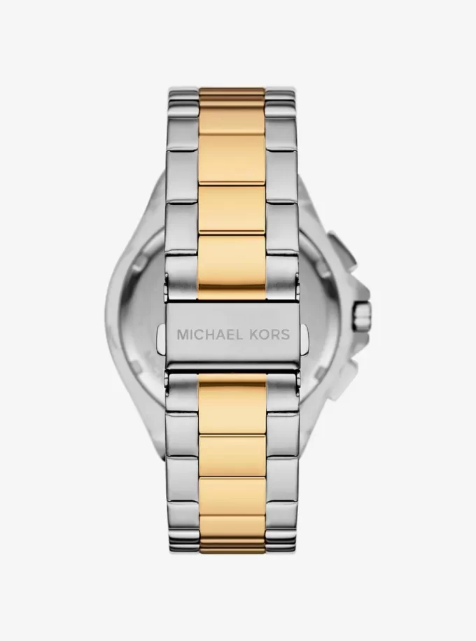 Oversized Lennox Two-Tone Watch Oversized Lennox Two-Tone Watch