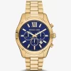 Oversized Lexington Gold-Tone Watch