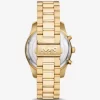 Oversized Lexington Gold-Tone Watch