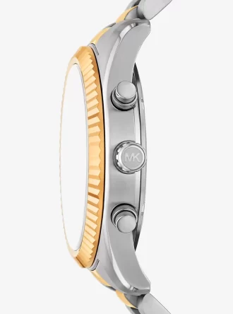 Oversized Lexington Two-Tone Watch