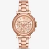 Oversized Maren Rose Gold-Tone Watch
