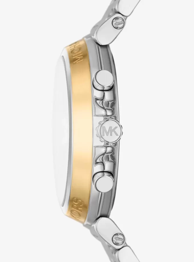 Oversized Maren Silver-Tone Watch Oversized Maren Silver-Tone Watch