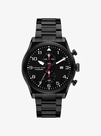 Oversized Panorama Black-Tone Watch