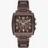 Oversized Rhys Brown-Tone Watch Oversized Rhys Brown-Tone Watch