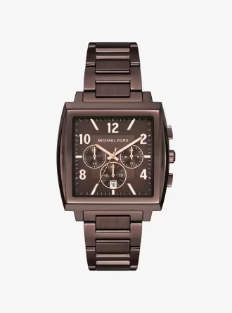 Oversized Rhys Brown-Tone Watch Oversized Rhys Brown-Tone Watch