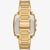 Oversized Rhys Gold-Tone Watch Oversized Rhys Gold-Tone Watch