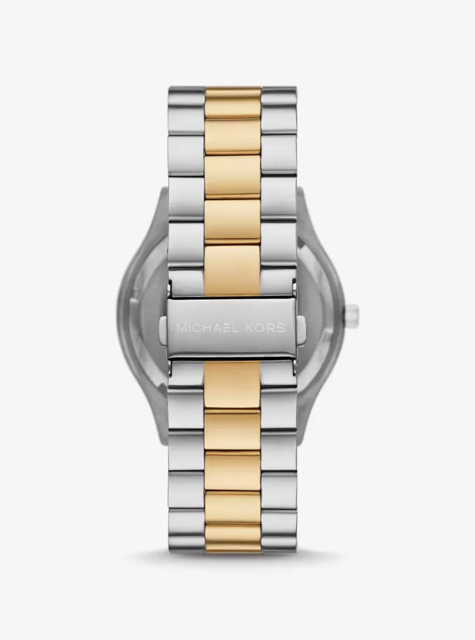 Oversized Slim Runway Two-Tone Watch Oversized Slim Runway Two-Tone Watch