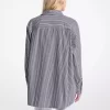 Oversized Striped Cotton Poplin Shirt Oversized Striped Cotton Poplin Shirt
