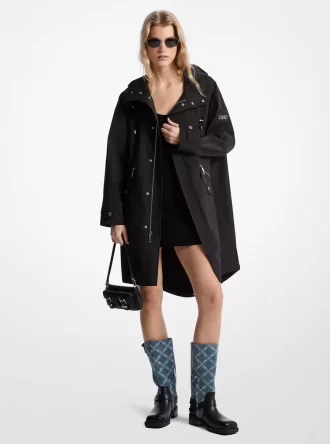 Oversized Woven Parka Oversized Woven Parka