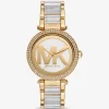 Parker Pavé Gold-Tone Acetate Watch Parker Pavé Gold-Tone Acetate Watch