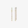 Pavé Baguette Drop Earrings Pavé Baguette Drop Earrings