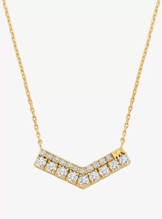 Pavé Chevron Necklace Pavé Chevron Necklace