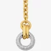 Pavé Interlocking Pendant Necklace Pavé Interlocking Pendant Necklace