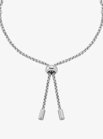 Pavé Lock Slider Bracelet