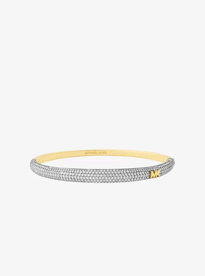 Pavé Two-Tone Dome Bangle Pavé Two-Tone Dome Bangle