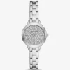 Petite Aspyn Pavé Silver-Tone Watch Petite Aspyn Pavé Silver-Tone Watch