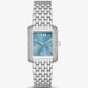 Petite Emery Pavé Silver-Tone Watch Petite Emery Pavé Silver-Tone Watch