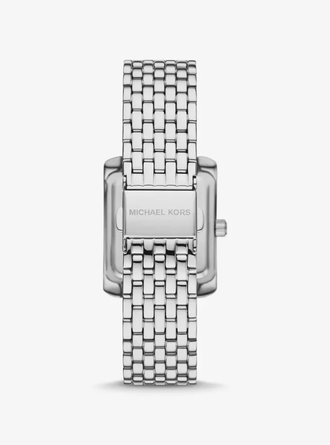 Petite Emery Pavé Silver-Tone Watch Petite Emery Pavé Silver-Tone Watch