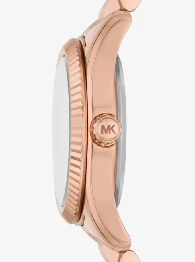 Petite Lexington Pavé Rose Gold-Tone Watch Petite Lexington Pavé Rose Gold-Tone Watch