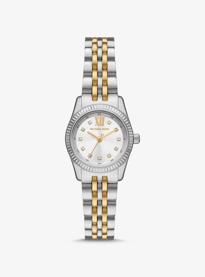 Petite Lexington Pavé Two-Tone Watch Petite Lexington Pavé Two-Tone Watch