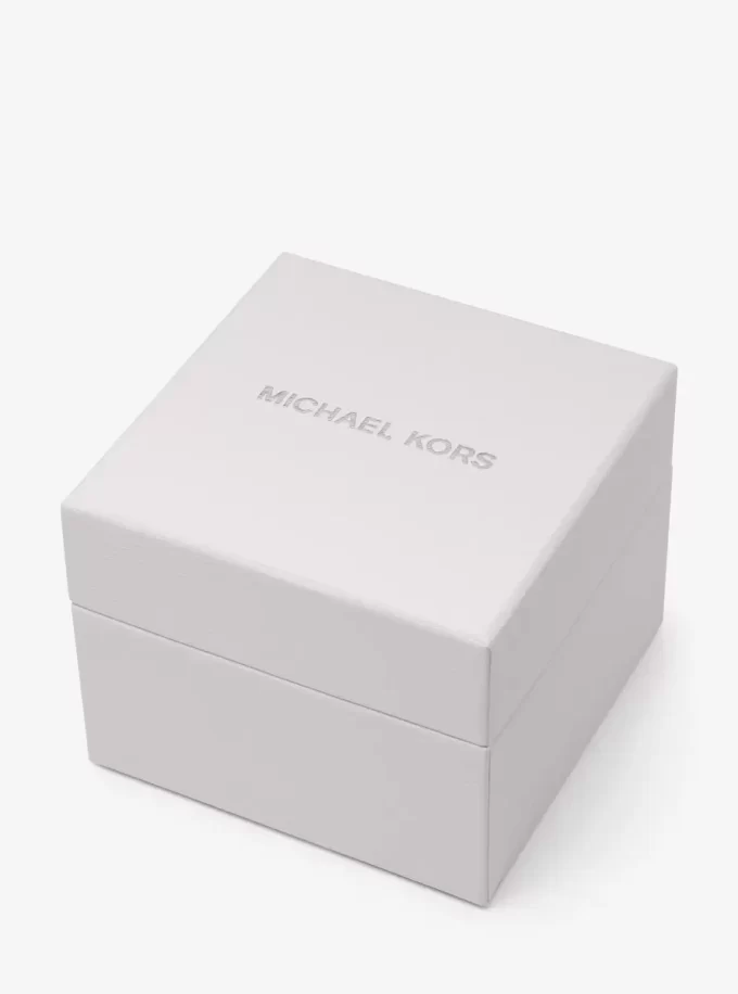 Petite Monroe Silver-Tone and Crocodile-Embossed Leather Watch Strap Set Petite Monroe Silver-Tone and Crocodile-Embossed Leather Watch Strap Set