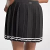 Pleated Cotton Blend Skirt Pleated Cotton Blend Skirt