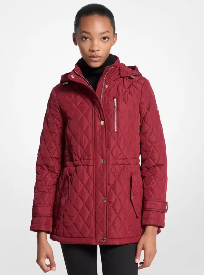 Quilted Hooded Jacket Quilted Hooded Jacket