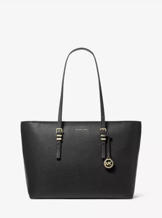 Quinn Large Pebbled Leather Tote Bag