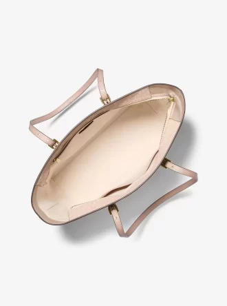 Quinn Large Signature Logo and Leather Tote Bag Quinn Large Signature Logo and Leather Tote Bag