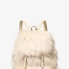 Quinn Medium Faux Fur Backpack