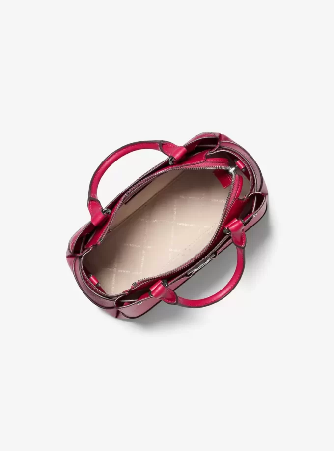 Reed Small Pebbled Leather Satchel