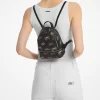 Rhea Extra-Small Printed Signature Logo Backpack Rhea Extra-Small Printed Signature Logo Backpack