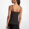 Rhinestone Georgette Camisole Tank Top Rhinestone Georgette Camisole Tank Top