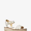 Richie Signature Logo Platform Espadrille Sandal Richie Signature Logo Platform Espadrille Sandal