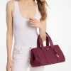 Romee Small Pebbled Leather Satchel