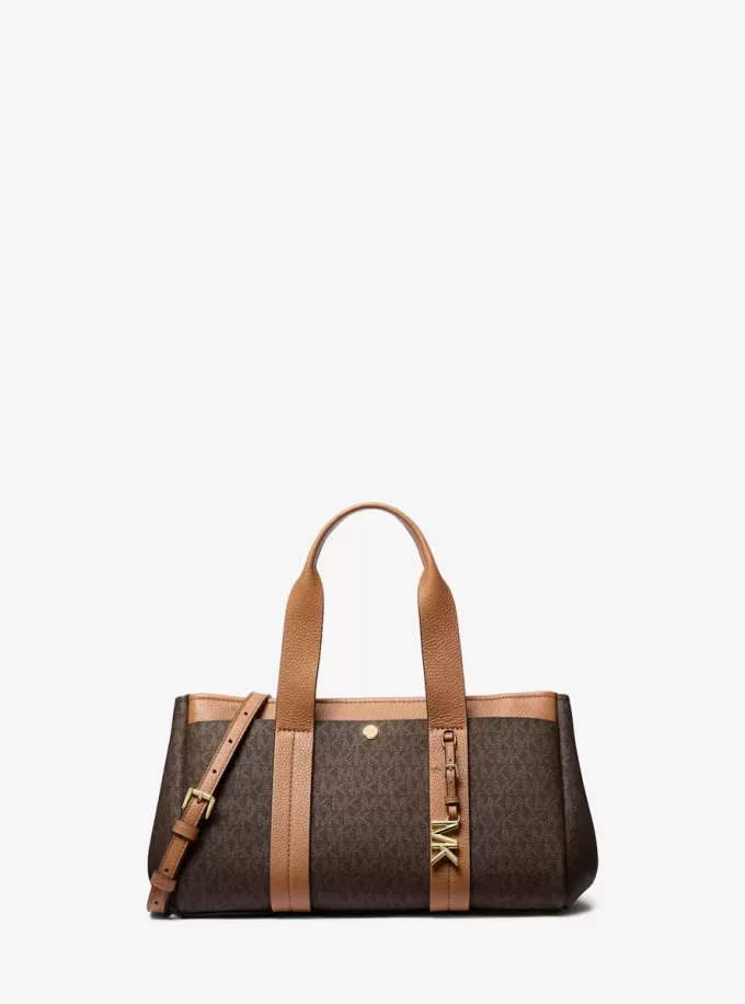 Romee Small Signature Logo Satchel