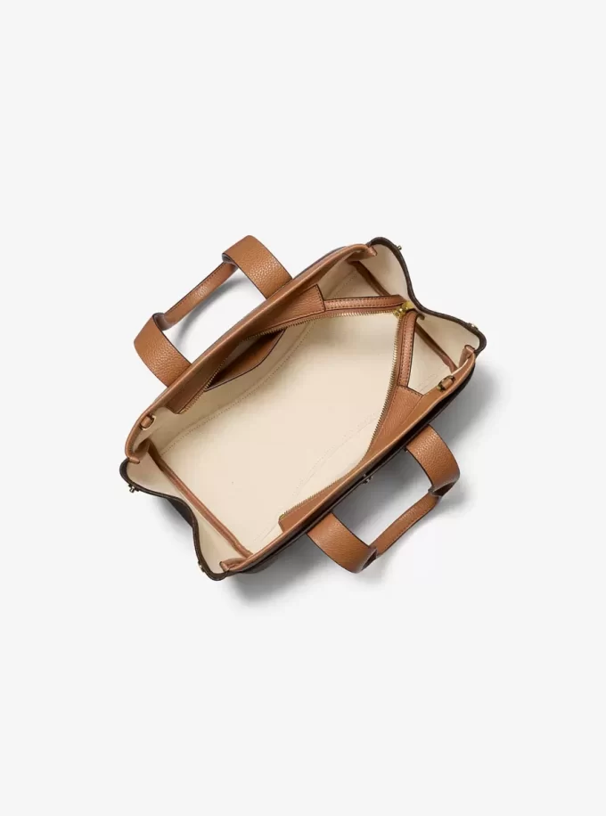 Romee Small Signature Logo Satchel