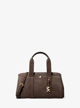 Romee Small Suede Satchel