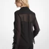 Ruffled Georgette Blouse Ruffled Georgette Blouse