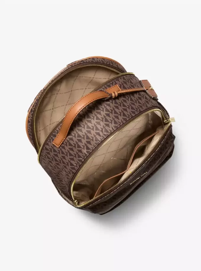 Sable Large Printed Signature Logo Backpack