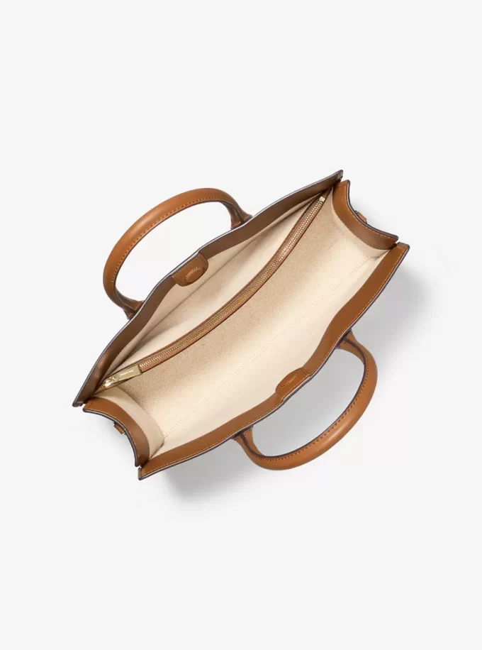 Scarlett Medium Signature Logo Satchel Scarlett Medium Signature Logo Satchel