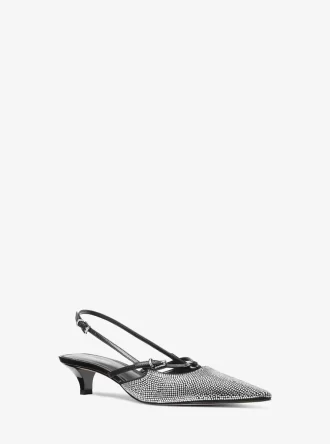 Selina Embellished Slingback Pump