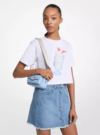 Sequined Graphic Cotton T-Shirt Sequined Graphic Cotton T-Shirt