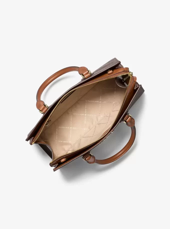 Sheila Medium Logo Satchel