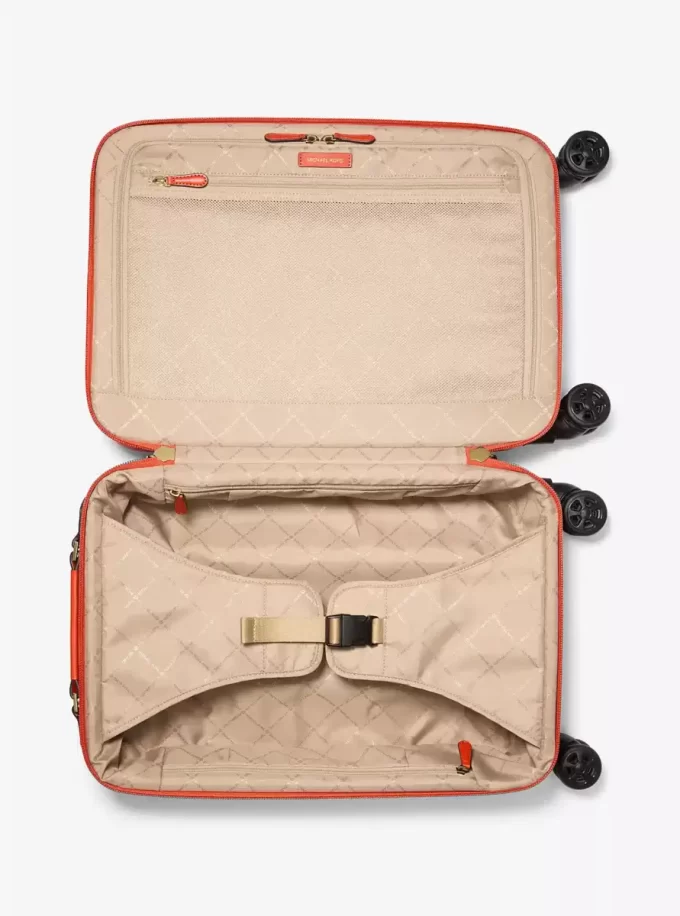 Small Polka Dot Signature Logo Suitcase Small Polka Dot Signature Logo Suitcase