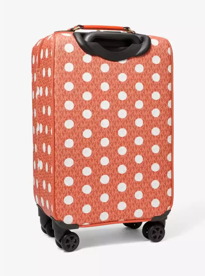 Small Polka Dot Signature Logo Suitcase Small Polka Dot Signature Logo Suitcase