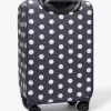 Small Polka Dot Signature Logo Suitcase