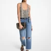 Snake Print Scoop-Neck Bodysuit Snake Print Scoop-Neck Bodysuit
